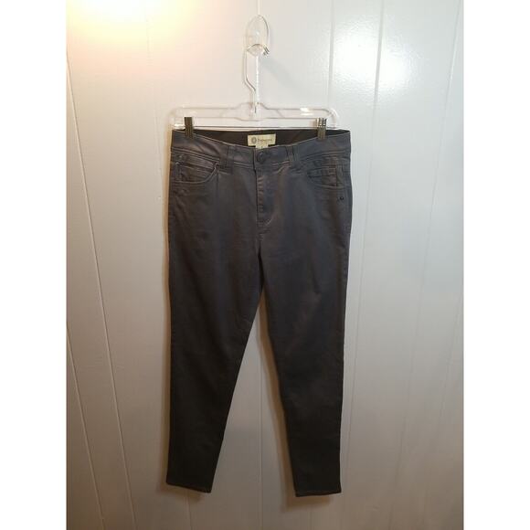 Democracy Women's Gray Ab Technology Waistband High Rise‎ Skinny Jeans Size 8 - Picture 1 of 7